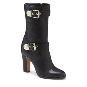 NEW VINCE CAMUTO CALLISON LEATHER CALF BOOTS